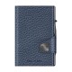 Portefeuille Tru Virtu CLICK & SLIDE - Classic Pebble Marine/Argent - Fermé