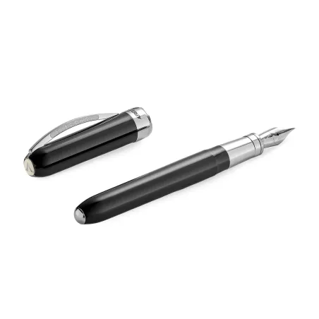 Stylo-plume F VISCONTI -  Alfred Hitchcock - Black - Ouvert