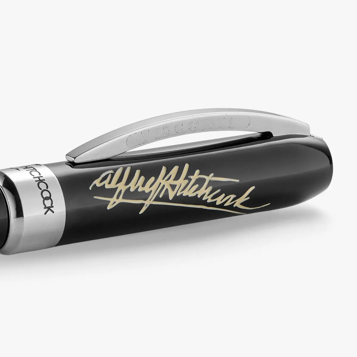Stylo bille VISCONTI Alfred Hitchcock – Noir – Design Cinéma