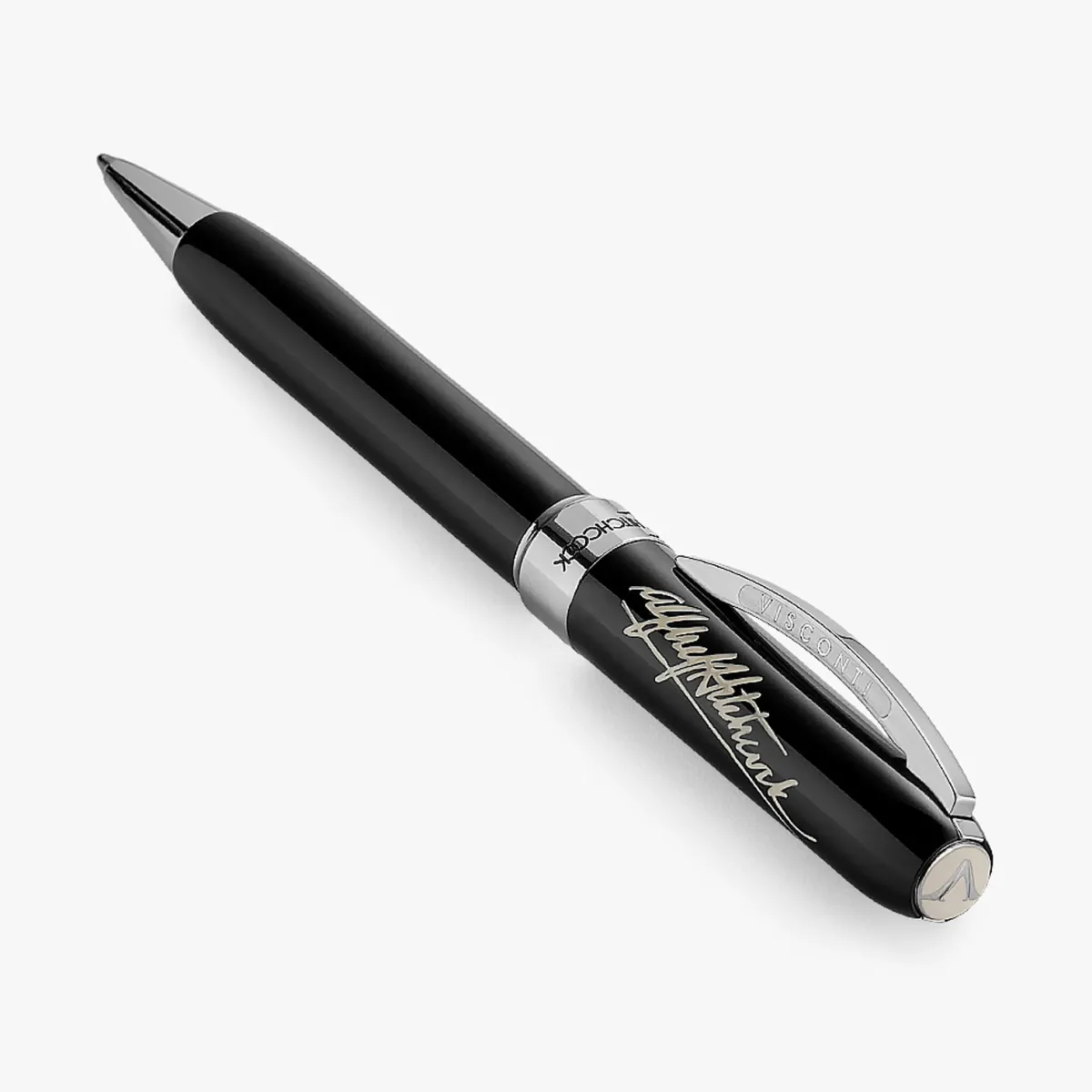 Stylo bille VISCONTI Alfred Hitchcock – Noir – Design Cinéma