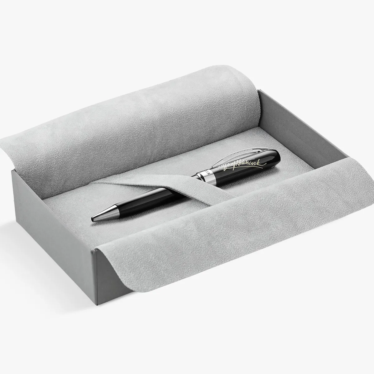 Stylo bille VISCONTI Alfred Hitchcock – Noir – Design Cinéma