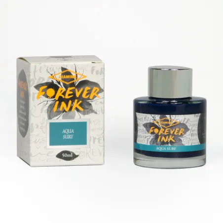Flacon d'Encre Diamine Forever Ink Permanent - Aqua Surf  50 ml