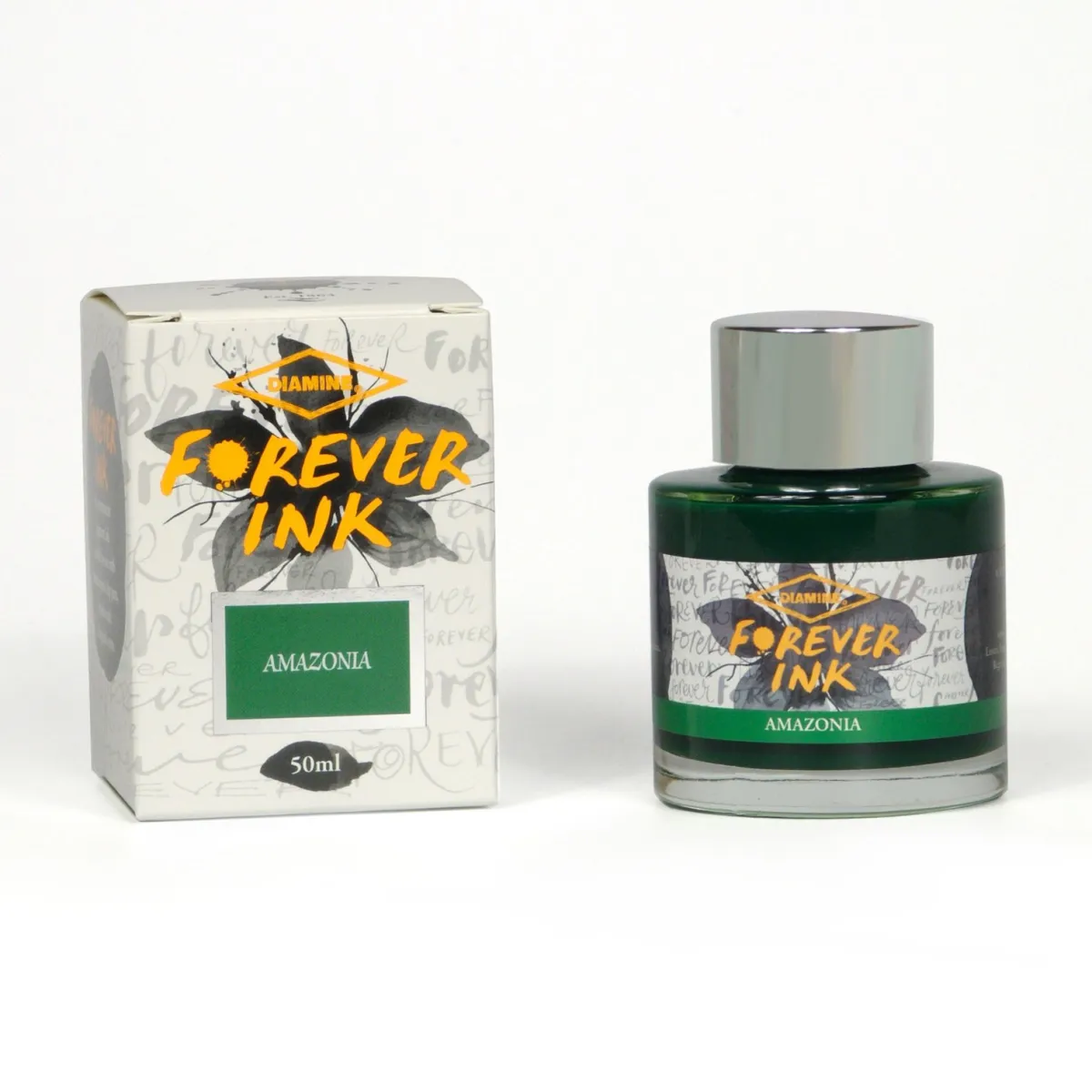 Flacon d'Encre Diamine Forever Ink Permanent - Amazonia 50 ml