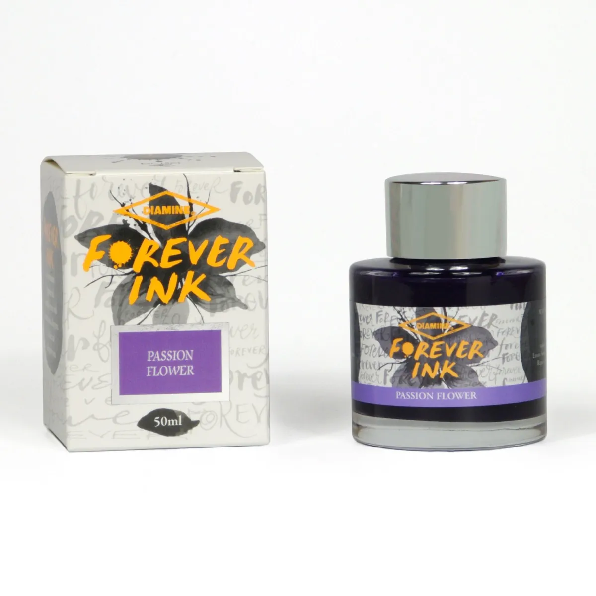 Flacon d'Encre Diamine Forever Ink Permanent - Passion Flower 50 ml
