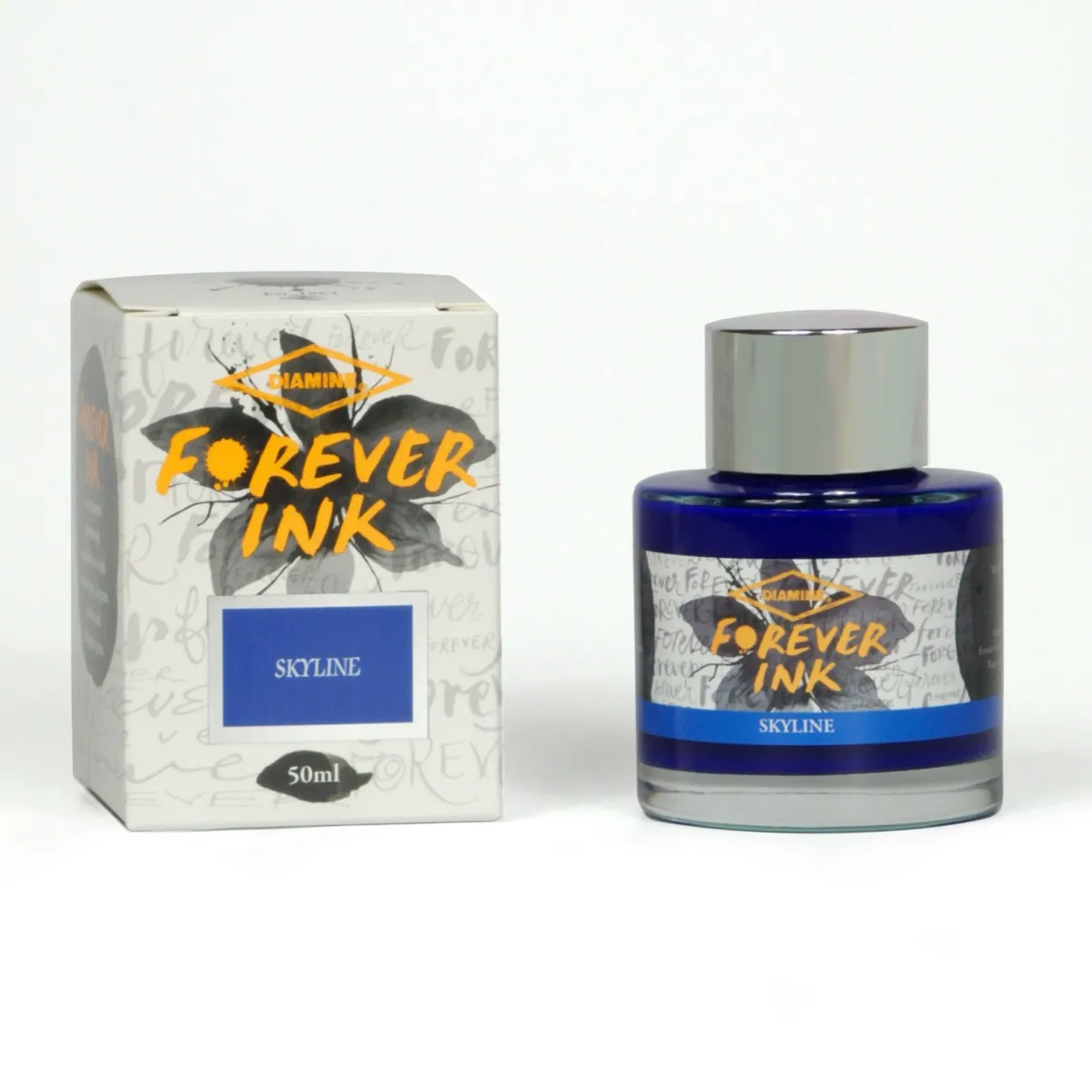 Flacon d'Encre Diamine Forever Ink Permanent - Skyline 50 ml