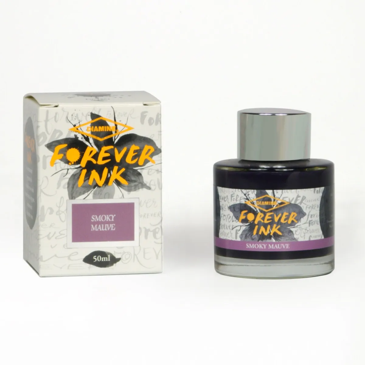 Flacon d'Encre Diamine Forever Ink Permanent - Smoky Mauve 50 ml