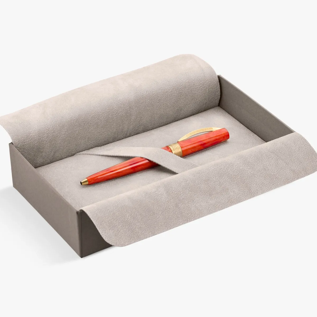 Stylo-bille Visconti Mirage Mythos Déméter – Orange & Or jaune - Luxe