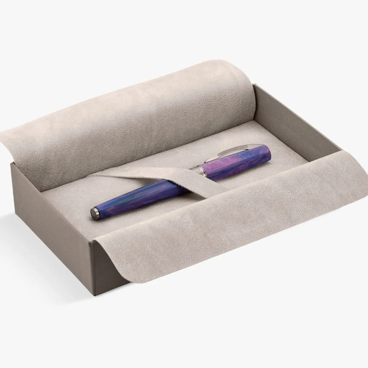 Stylo Plume B Visconti Mirage Mythos Perséphone - Édition Regular Violet Mat