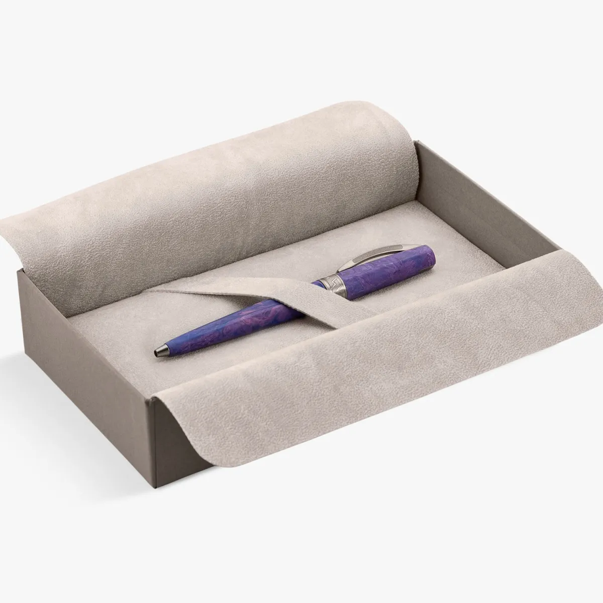 Stylo Bille VISCONTI - Mirage Mythos Perséphone - Violet & Finitions Ruthénium