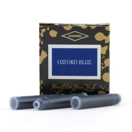 Diamine cartridge Oxford Blue 6 pack