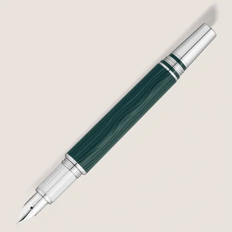 Stylo plume M StarWalker PolarGreen Precious Resin - Dessus