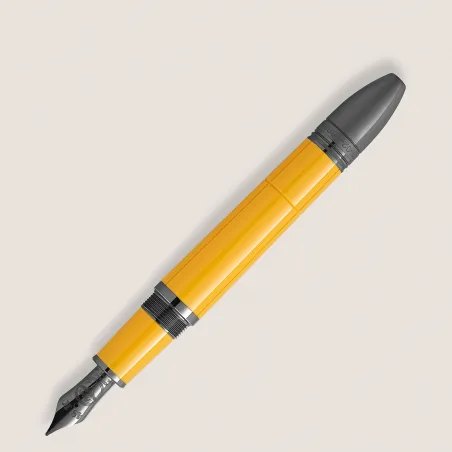 Stylo plume M Montblanc Great Characters Enzo Ferrari Special Edition Giallo Modena - Dessus