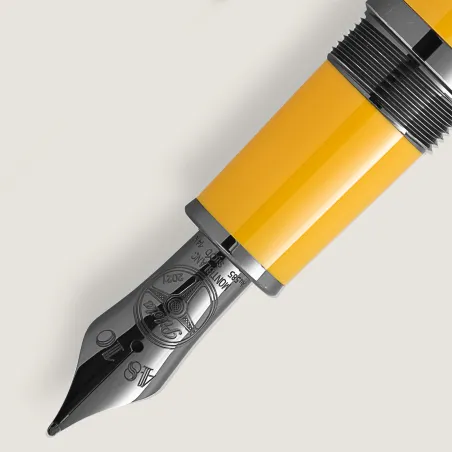 Stylo plume M Montblanc Great Characters Enzo Ferrari Special Edition Giallo Modena - Plume