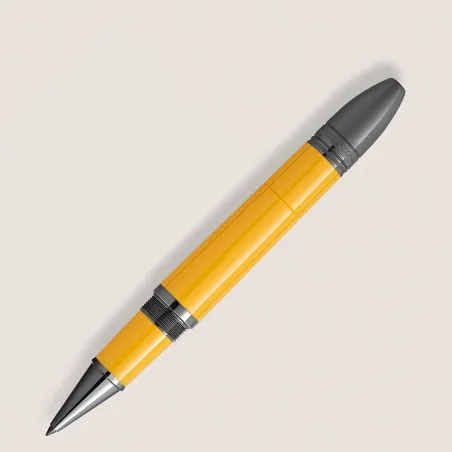 Stylo Roller Montblanc Great Characters Enzo Ferrari Special Edition Giallo Modena - Ouvert