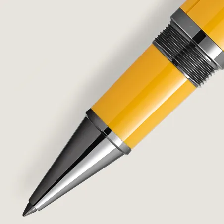 Stylo Roller Montblanc Great Characters Enzo Ferrari Special Edition Giallo Modena - Pointe