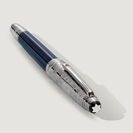 Stylo Roller Montblanc Meisterstück Around the World in 80 Days Doué Classique - Emblème