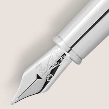 Stylo plume F Montblanc Heritage Rouge & Noir Baby Special Edition corail