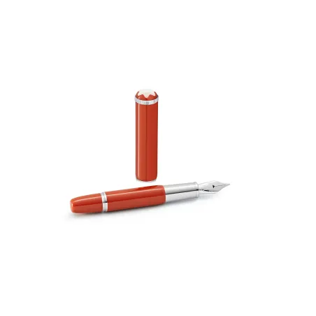 Stylo plume F Montblanc Heritage Rouge & Noir Baby Special Edition corail - Détails
