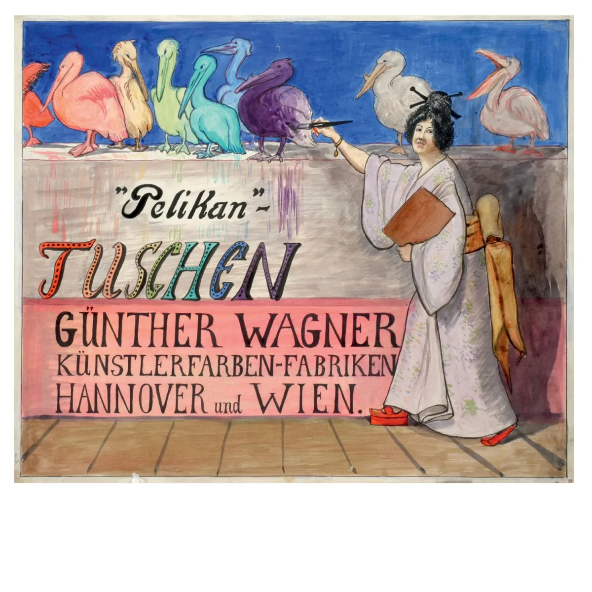 Stylo plume F Pelikan Souverän M600 Rudi Rother – Art Collection –