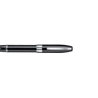 Stylo plume M Sheaffer - Legacy 9064 - Noir finition chromée