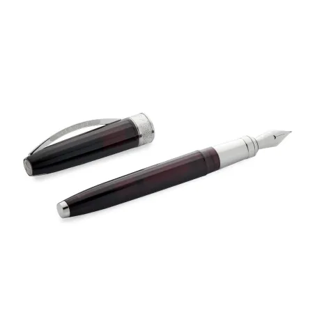 Stylo plume F VISCONTI - Michelangelo - Black - Ouvert