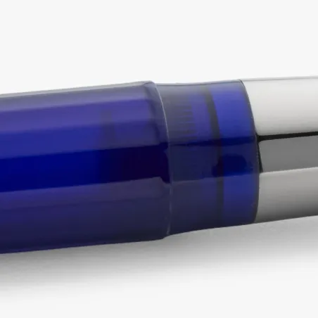 Stylo Roller VISCONTI - Michelangelo - Blue - Zoom couleur