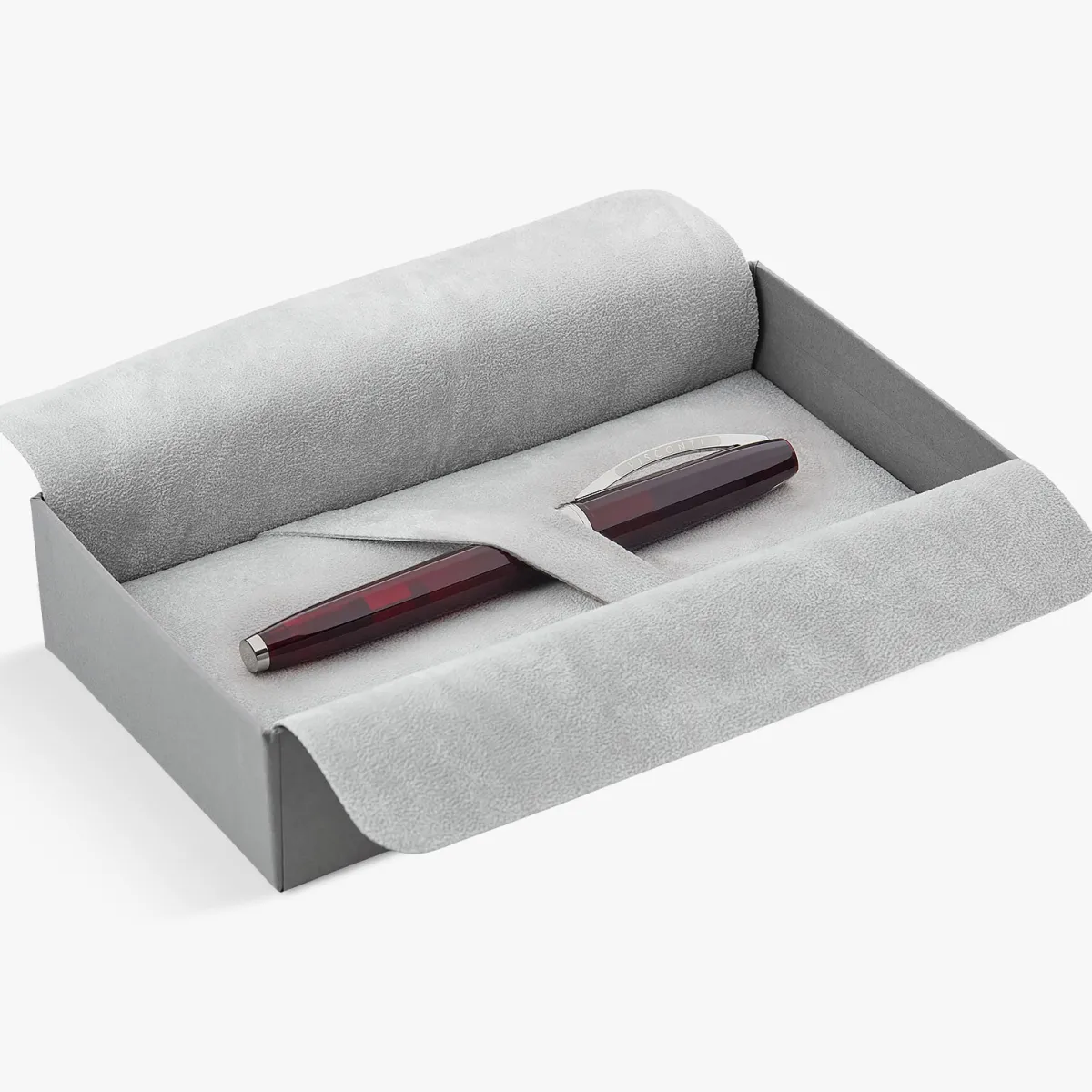 Stylo plume B VISCONTI - Michelangelo - Red - Coffret