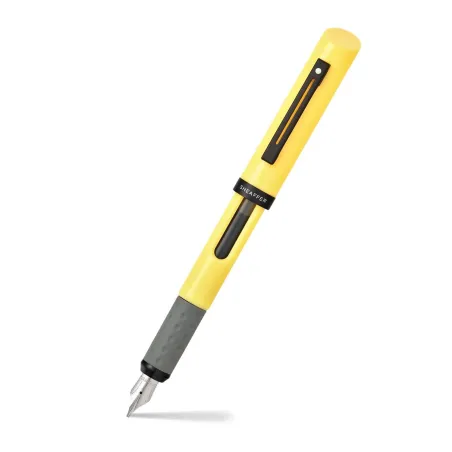 Coffret Calligraphie Sheaffer - 3 stylos black-blue-yellow - 24 cartouches - Jaune