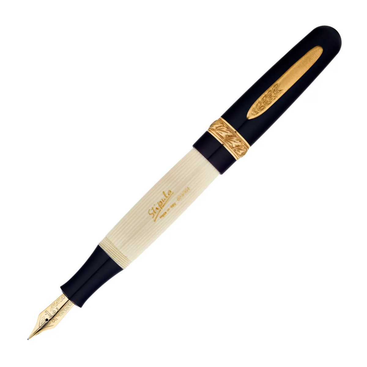 Stylo plume M Stipila Etruria Magnifica - Grand Ducato - Or 14 carats