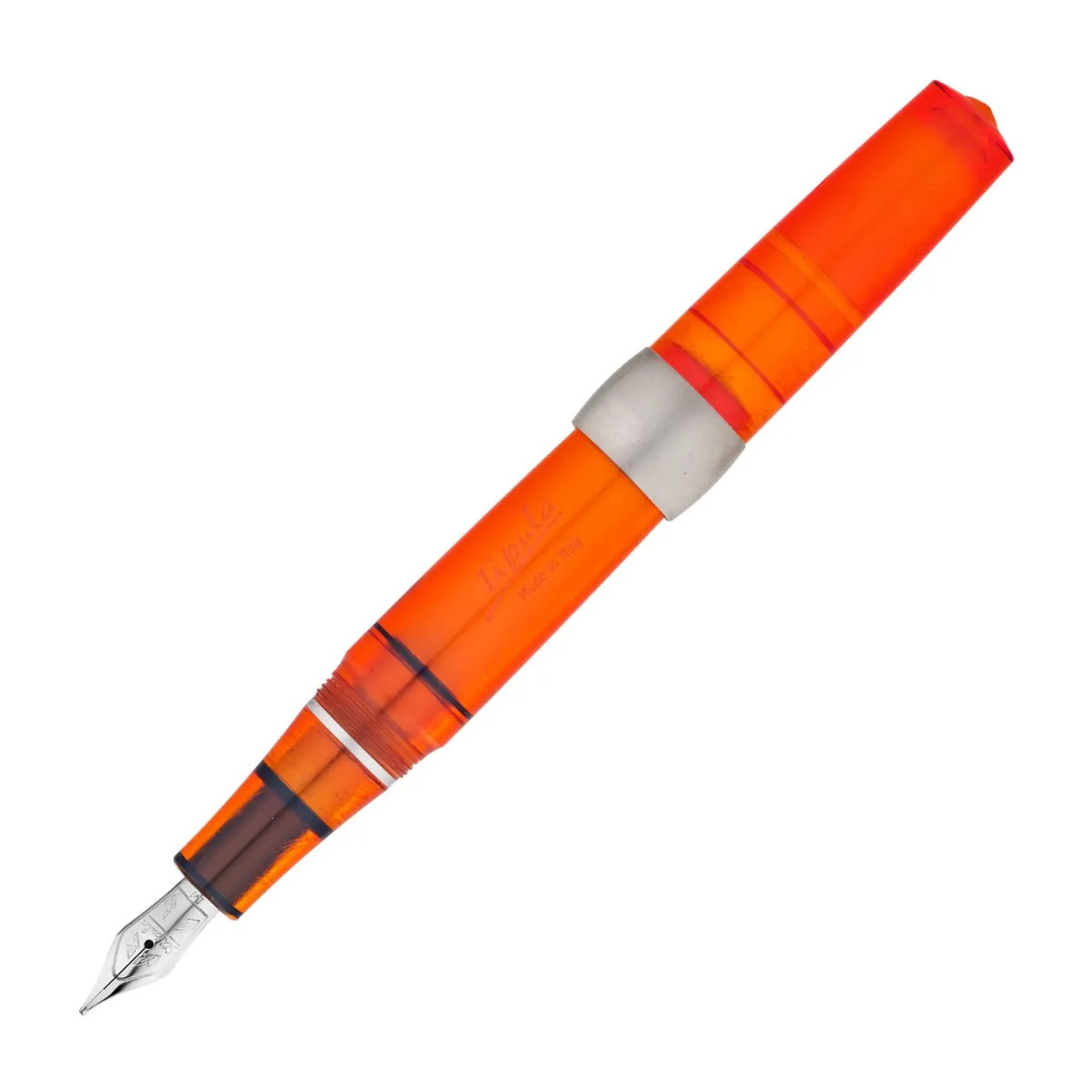 Stylo plume F Stipula - Bon Voyage - Orange