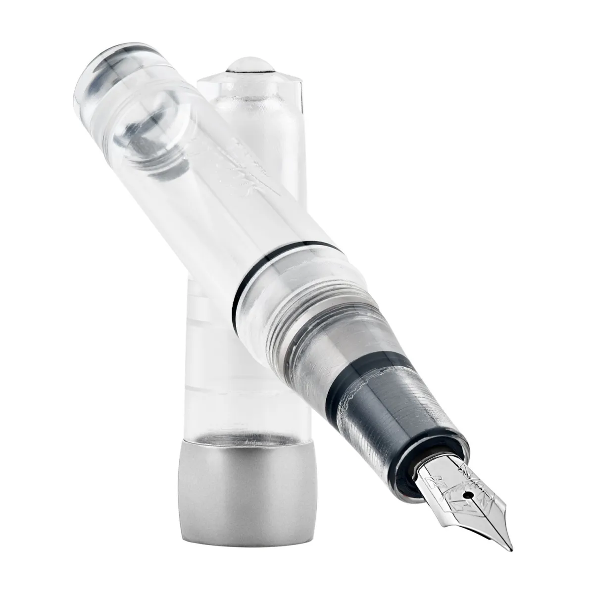 Stylo plume F Stipula - Bon Voyage - Transparent - Plume