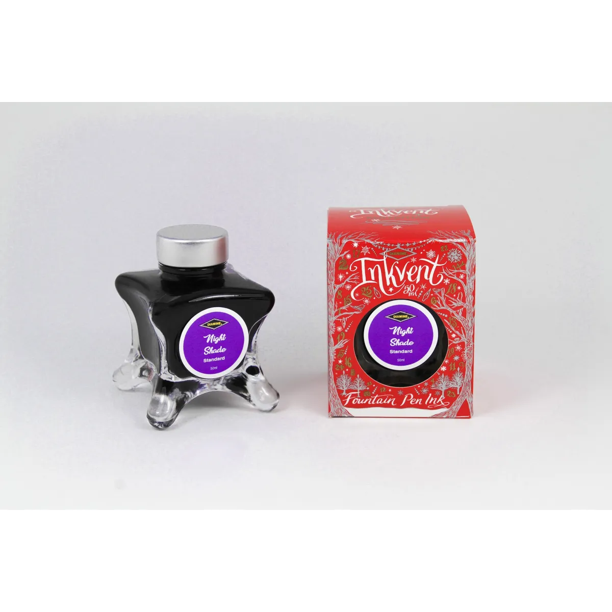 Flacon d'encre Diamine Night Shade - Red Edition 50 ml