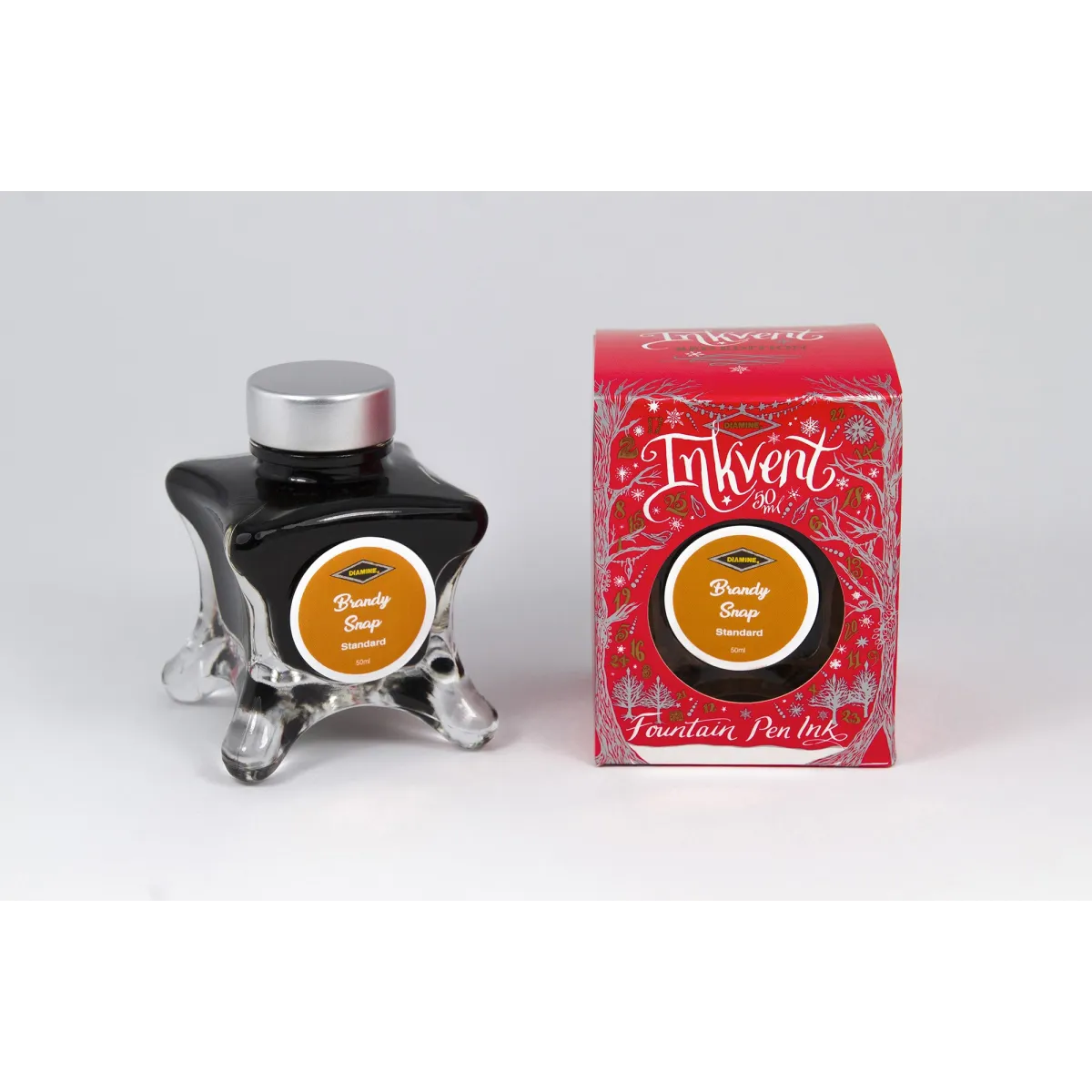 Flacon d'encre Diamine Brandy Snap - Red Edition 50 ml