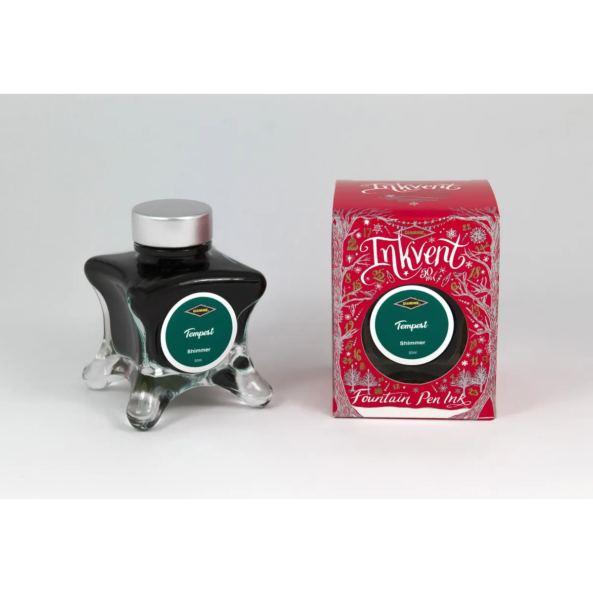 Flacon d'encre Diamine Tempest - Red Edition 50 ml