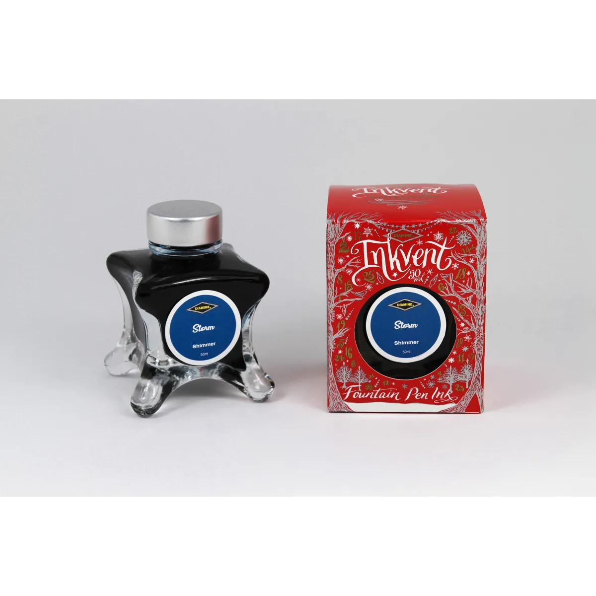Flacon d'encre  Diamine Storm - Red Edition 50 ml