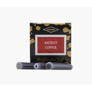 Cartouches D'encre Diamine Ancient Copper - Pack de 6