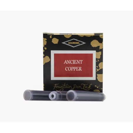 Cartouches D'encre Diamine Ancient Copper - Pack de 6