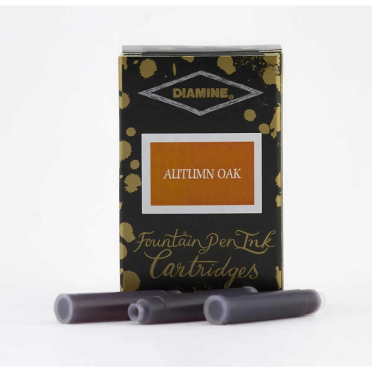 Cartouche d'encre Diamine Autumn Oak - Pack 18 pcs