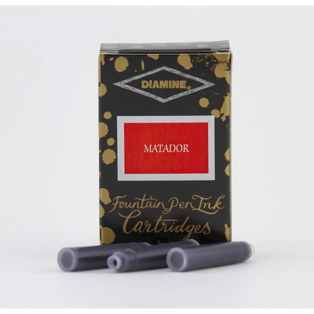 Cartouche d'encre Diamine Matador - Pack 18 pcs
