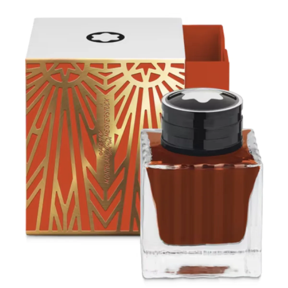 Flacon d'encre Montblanc - collection Meisterstück The Origin, corail - 50 ml