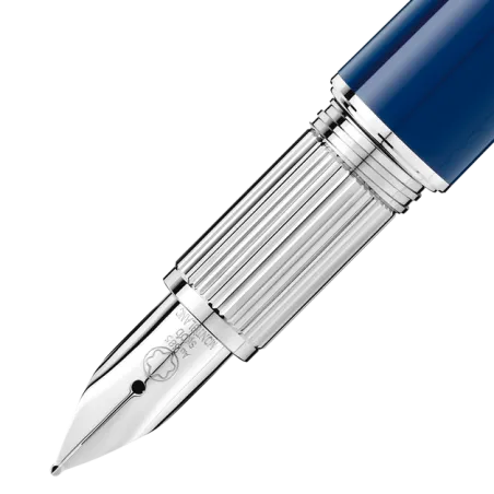 Stylo plume M Montblanc StarWalker Blue Planet Doué - Plume