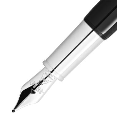 Stylo plume F Montblanc Heritage Rouge & Noir "Baby" Edition Spéciale Noire