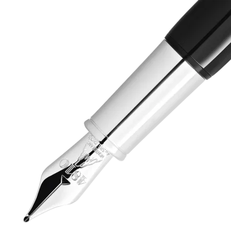 Stylo plume F Montblanc Heritage Rouge & Noir "Baby" Edition Spéciale Noire - Plume