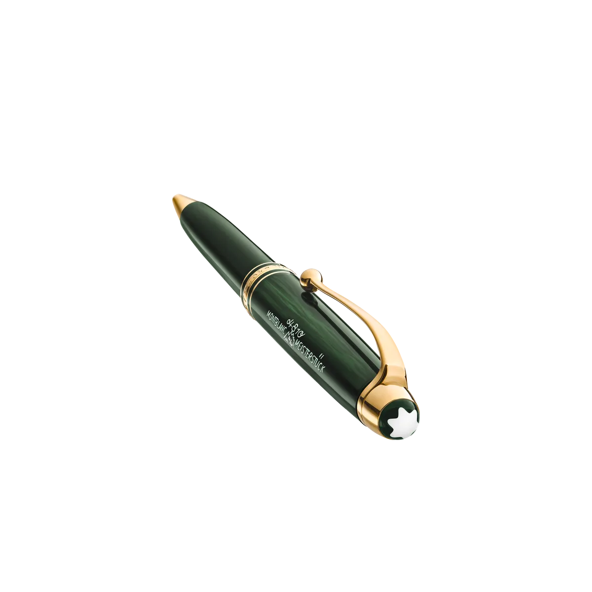 Stylo Bille Montblanc Meisterstück - The Origin Classique Vert - Logo