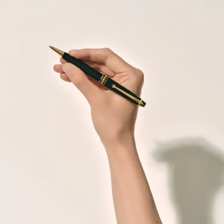 Stylo Bille Montblanc Meisterstück - The Origin Classique Vert - Prise en main