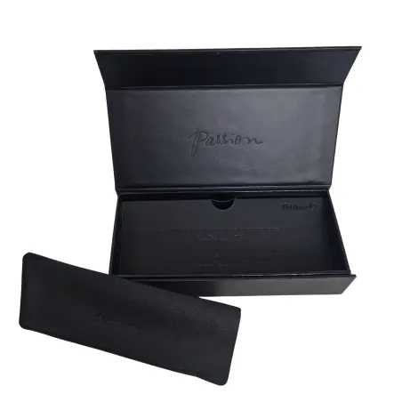 Stylo Plume EF Pelikan M809 Souverän - Black Matt - Edition spéciale - Coffret ouvert