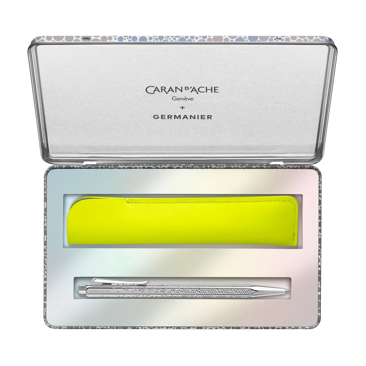 Coffret Stylo bille avec Étui cuir CARAN D'ACHE Ecridor - Germanier - Edition Spéciale