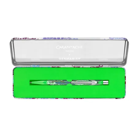 Porte-mine 0.5mm 849 CARAN D'ACHE - GERMANIER Vert - Édition Spéciale - Coffret ouvert