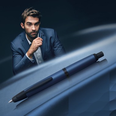 Stylo plume M PILOT Capless - Link Midnight - Edition limitée