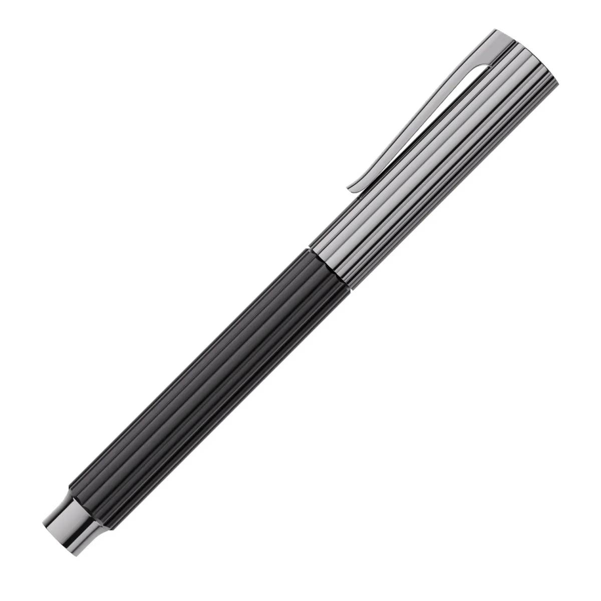 Stylo-plume F Graf von Faber Castell - Bloom Ebène 14k
